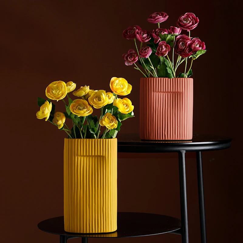 

Vase ××’×¨×˜×œ Flower Home Decor Living Room Flower Vase Colorful Line Home Decoration Accessories Vases For Living RoomØ§Ù„Ù…Ø²Ù‡Ø±ÙŠØ§Øª
